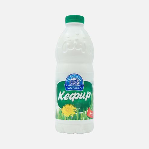 Кефир Томское молоко 1% пл/б 900г
