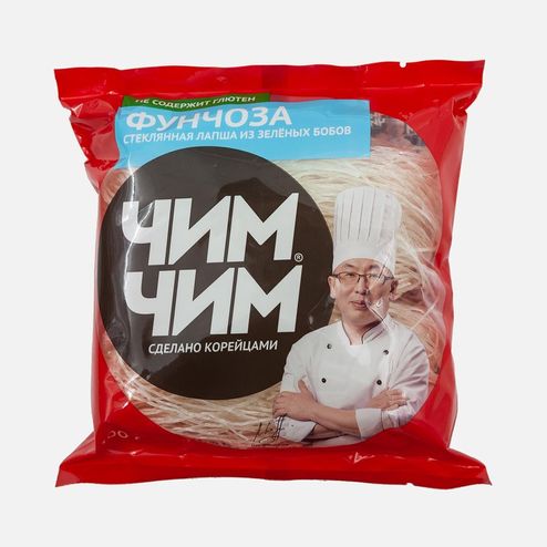 Вермишель Фунчоза Чим-Чим бобовая пл/уп 100г