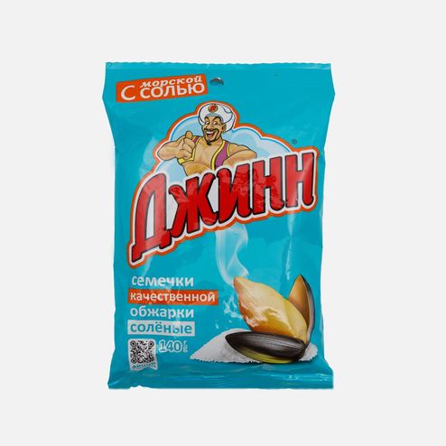 Семечки Джинн с морской солью пл/уп 140г