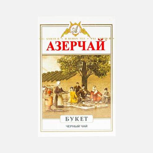 Чай Азерчай Букет черный байховый кр/лист к/к 100г