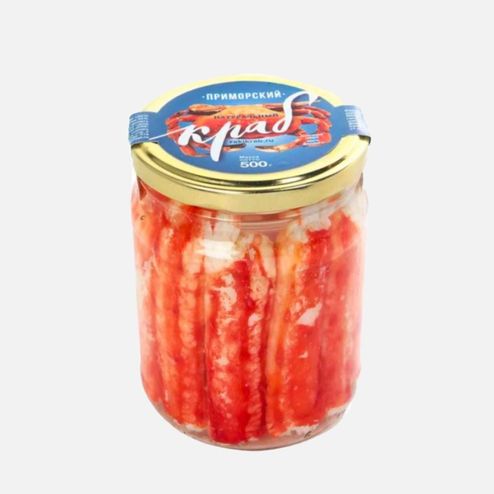 Мясо краба фаланга ст/б 500г