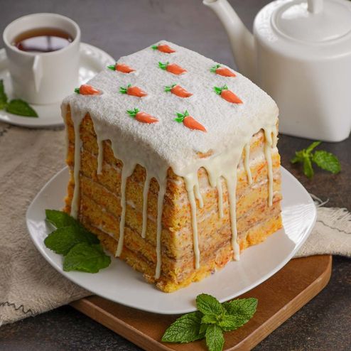 Торт Морковный с грецким орехом вес