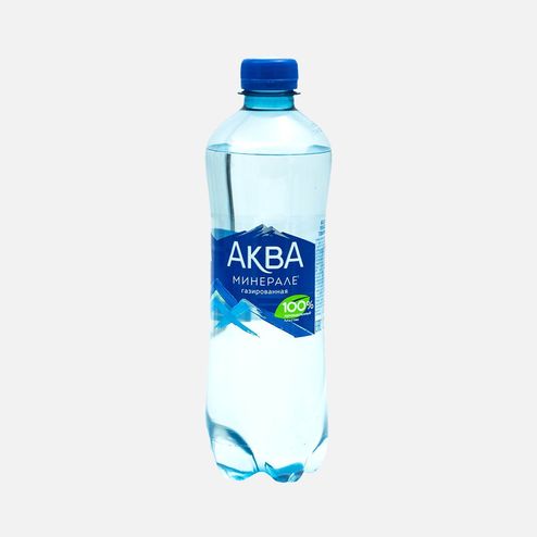 Вода Аква Минерале питьевая газ пл/б 0,5л