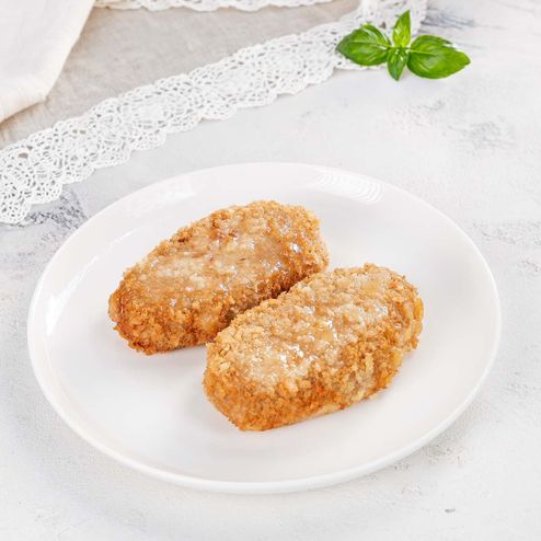 Котлеты из цыпленка с сыром жареные вес