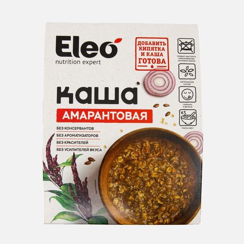 Каша Сила Алтая Амарантовая с ламинарией к/к 200г