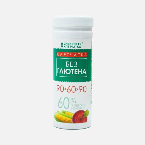 Клетчатка Сибирская клетчатка 90*60*90 без глютена пл/б 200г