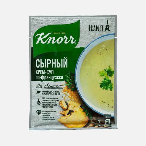 Крем-суп Кнорр сырный по-французски пл/уп 48г