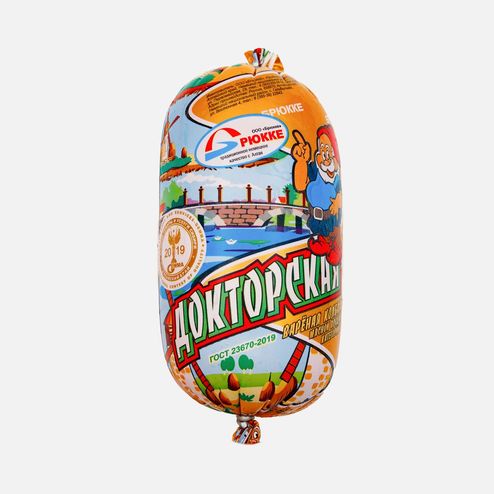 Колбаса Брюкке Докторская вареная вес