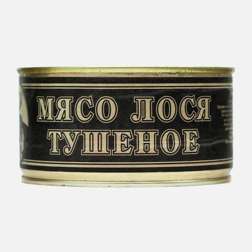 Мясо Деликатес Дичь лося тушеное ж/б 325г