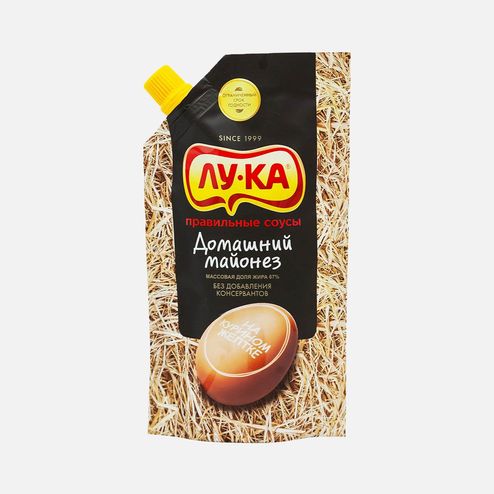 Майонез Лука Домашний дой/пак 200мл