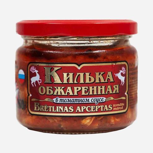 Килька Вкусные консервы обжаренная в т/с ст/б 260г