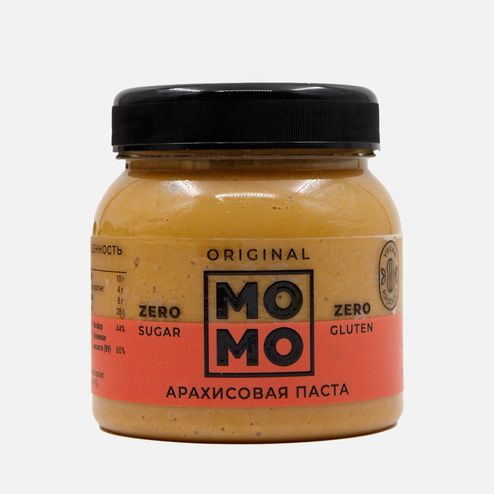 Паста Момо Ориджинал арахисовая без глютена/веган пл/б 250г
