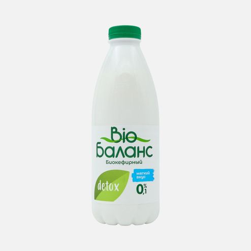 Напиток к/м БиоБаланс Кефирный обогащенный 0% пл/бут 930г