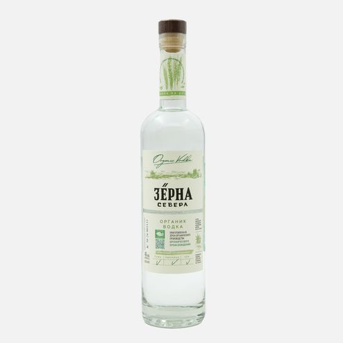 Водка Зерна Севера 40% ст/б 0,5л