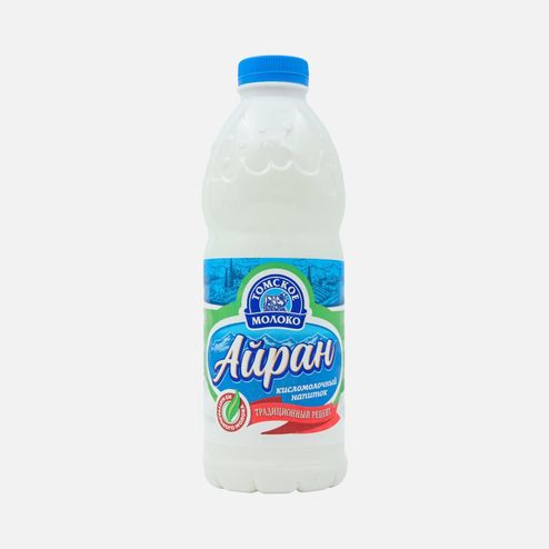 Напиток к/м Томское молоко Айран негаз 1% пл/бут 900г