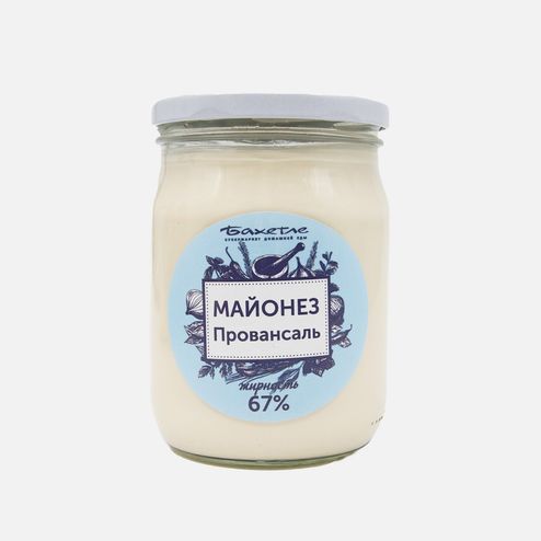 Майонез Бахетле Провансаль 67% ст/б 460г