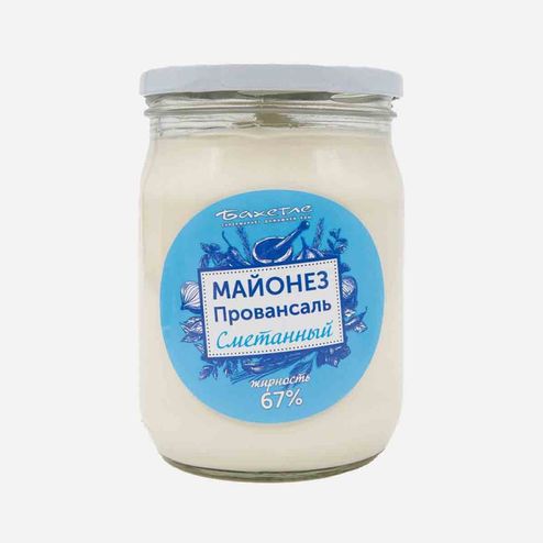 Майонез Бахетле Провансаль Сметанный 67% ст/б 460г