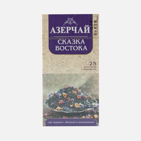 Чай Азерчай Сказка востока с яблоком/шиповником 25пак*1,8г