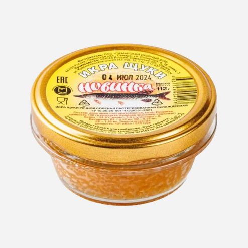 Икра щуки Икорный дом пастеризованная ст/б 112г