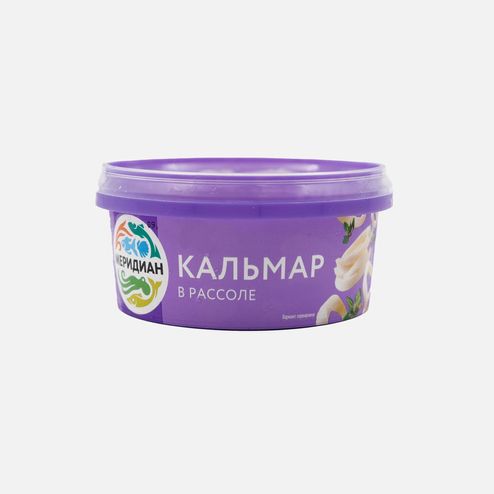 Кальмар Меридиан соломка в рассоле пл/б 180г