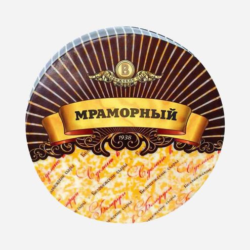 Сыр Беловежские сыры Мраморный 45% вес