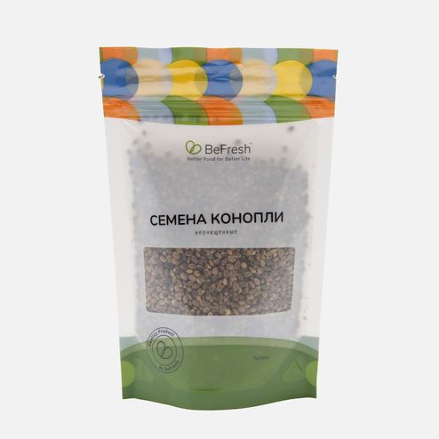Семена БиФреш конопли неочищенные 125г