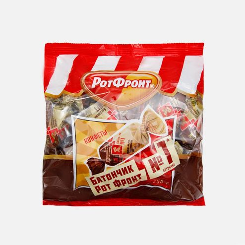 Батончики РотФронт шоколадно-сливочный вкус 250г