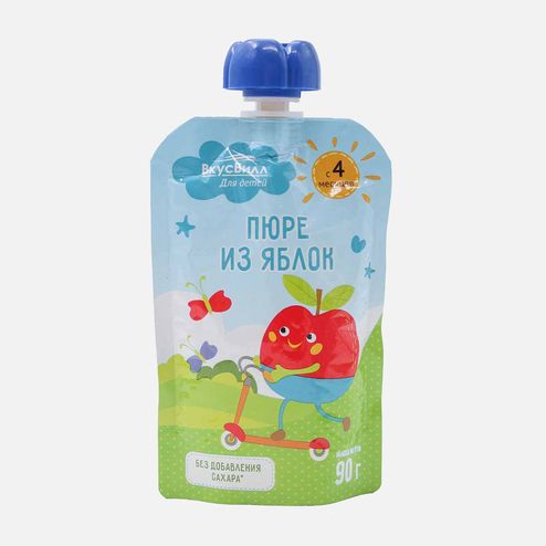 Пюре Вкусвилл из яблок 90г 