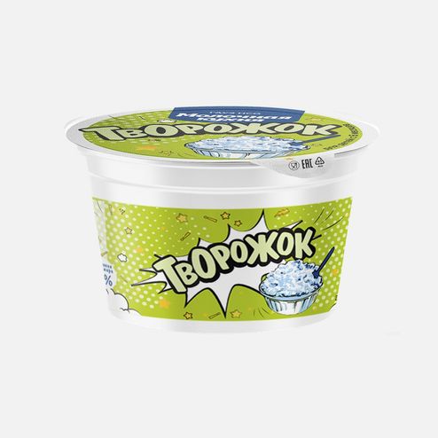Творожок Молочная кухня Детский с 6мес 8% пл/ст 100г