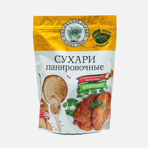 Сухари Волшебное дерево панировочные Отборные 300г