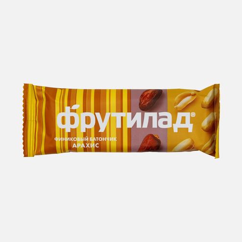 Батончик Фрутилад финиковый с арахисом без глютена 42г