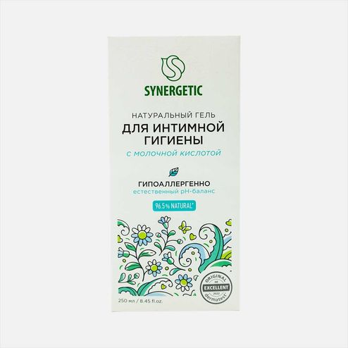 Гель Синергетик д/интимной гигиены с молоч кислотой 250мл
