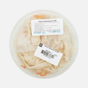Капуста квашеная п/в 500г