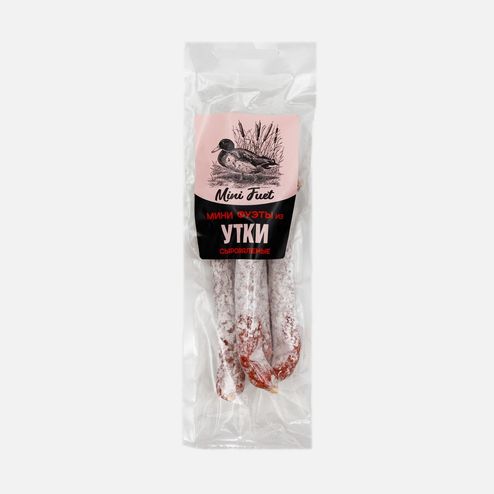 Колбаски Охота Мини Фуэт из утки с/в 80г