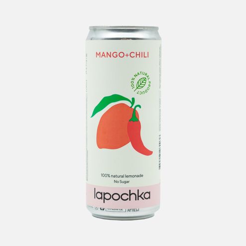 Лимонад Лапочка Манго+Чили ж/б 0,33л