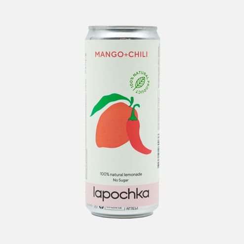Лимонад Лапочка Манго+Чили ж/б 0,33л