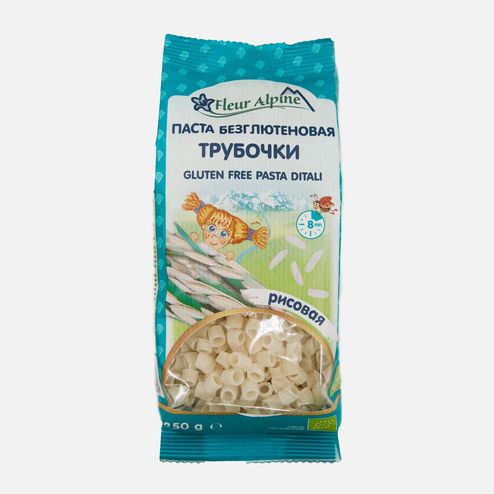 Мак. изд. Флер Альпин Паста Трубочки рисовая безглютен к/к 250г