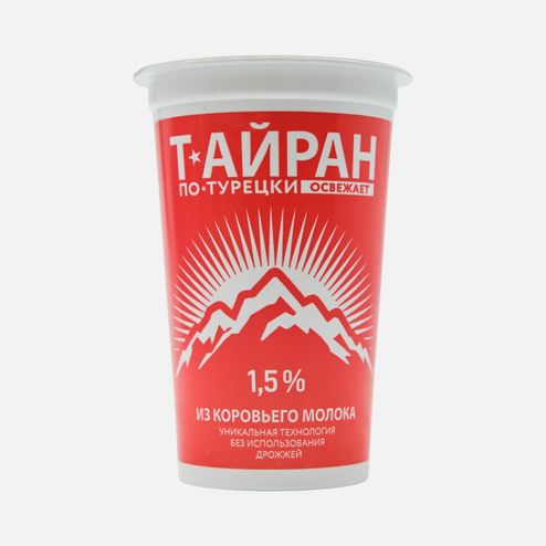 Напиток к/м Тайран по-турецки с солью 1.5% пл/ст 220г