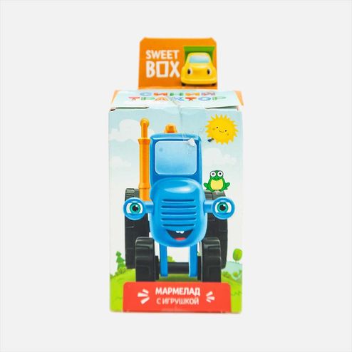 Мармелад Конфитрейд Синий трактор с игрушкой к/к 10г
