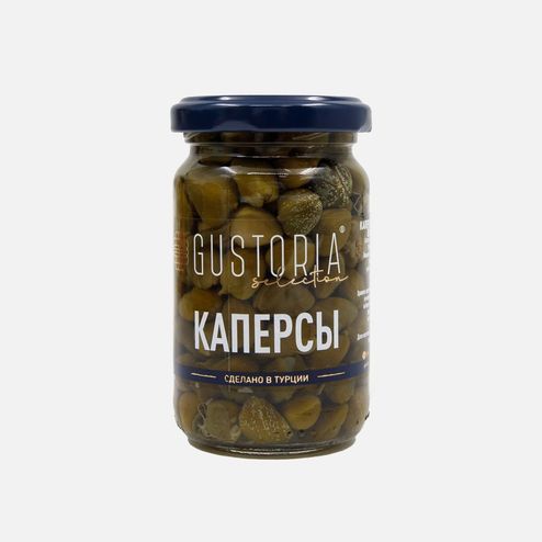 Каперсы Густория ст/б 106мл 