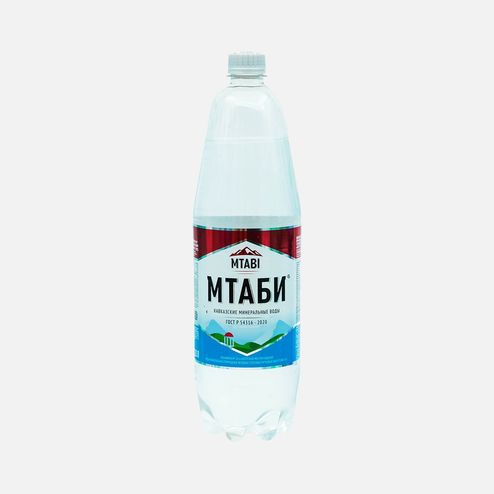 Вода Мтаби минеральная природная питьевая газ пэт 1,25л