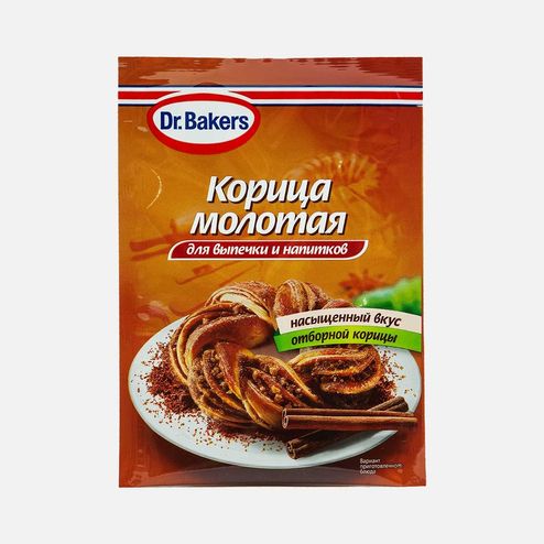 Корица ДрБейкерс молотая 8г