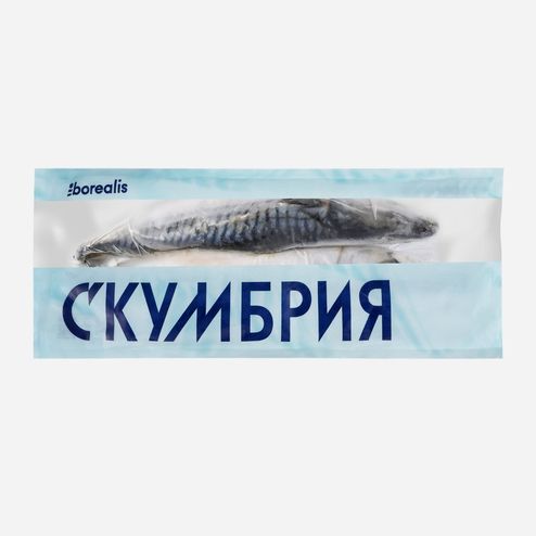 Скумбрия Бореалис н/р с/м пл/пак 1кг