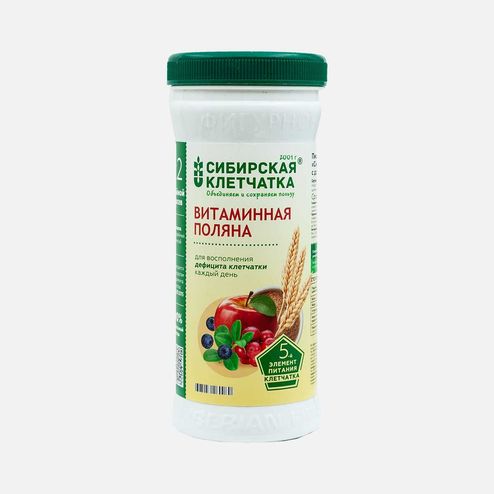 Клетчатка Сибирская клетчатка Витаминная поляна 280г