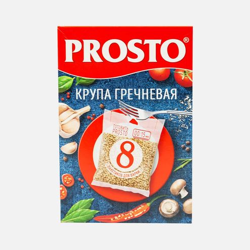 Крупа Просто Гречневая в пакетиках к/к 500г
