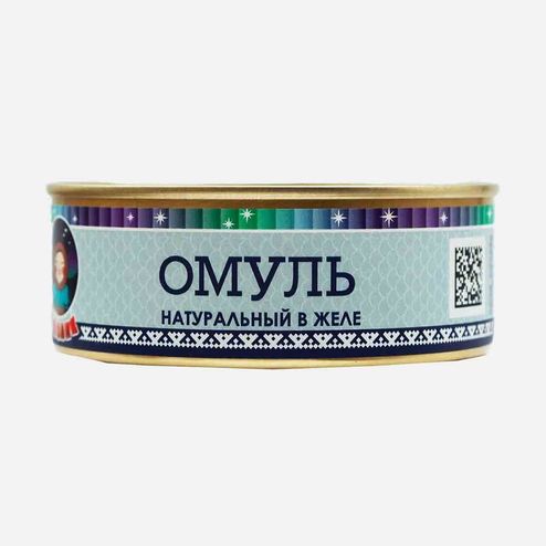 Омуль Ямалик натуральный в желе ж/б 240г