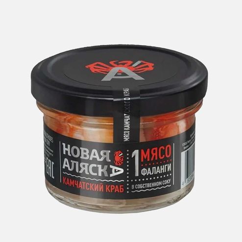 Мясо краба Новая Аляска первая фаланга в с/с ст/б 105г
