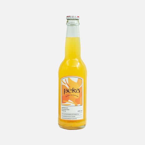 Лимонад Река Абрикос/апельсин/пихта ст/б 0,33л
