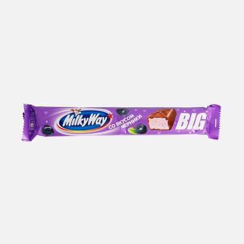 Батончик Милки Вэй Биг с суфле со вкусом черники 90г