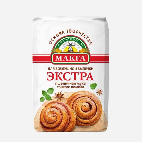 Мука Макфа Экстра пшеничная тонкого помола 2кг